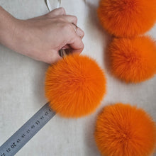 Load image into Gallery viewer, Orange pompom
