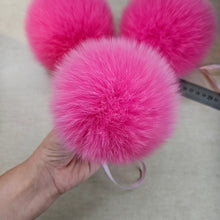 Load image into Gallery viewer, Flamingo pink pompom
