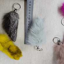 Load image into Gallery viewer, Fox fur keychain / Piekariņi
