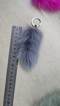 Load image into Gallery viewer, Fox fur keychain / Piekariņi
