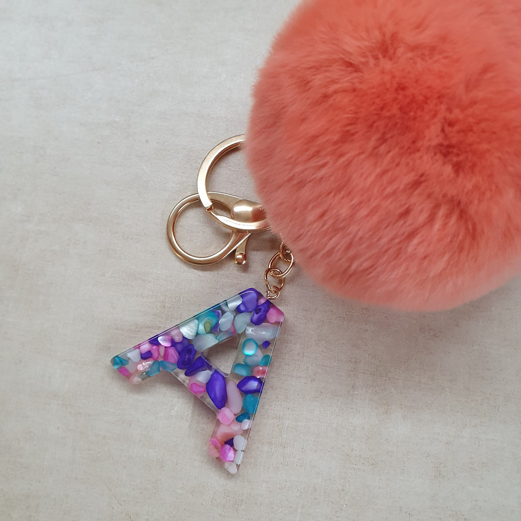 Keychain + pompom